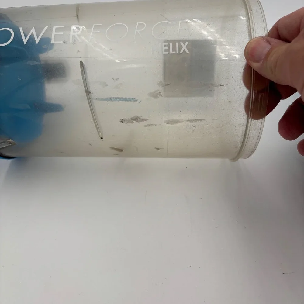 Bissell PowerForce Helix Dirt Tank Assembly Blue Good Replacement Part - Picture 5 of 8